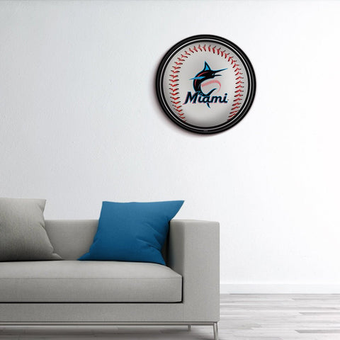 Miami Marlins: Baseball - Modern Disc Wall Sign - The Fan-Brand