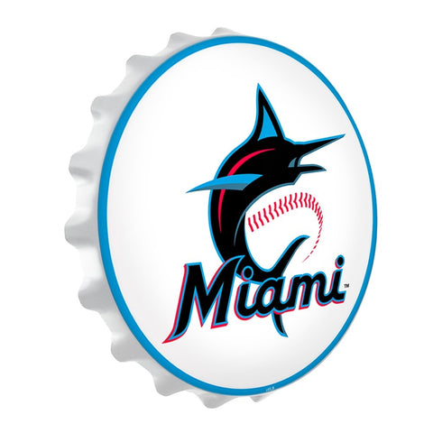 Miami Marlins: Bottle Cap Wall Light - The Fan-Brand