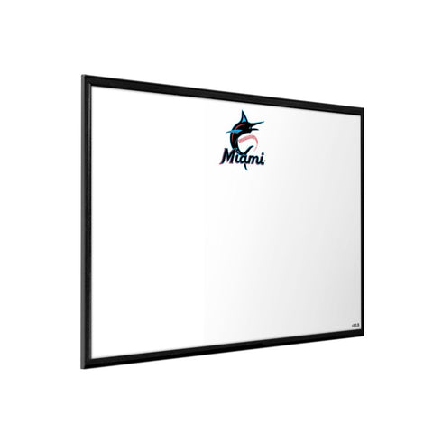 Miami Marlins: Framed Dry Erase Wall Sign - The Fan-Brand