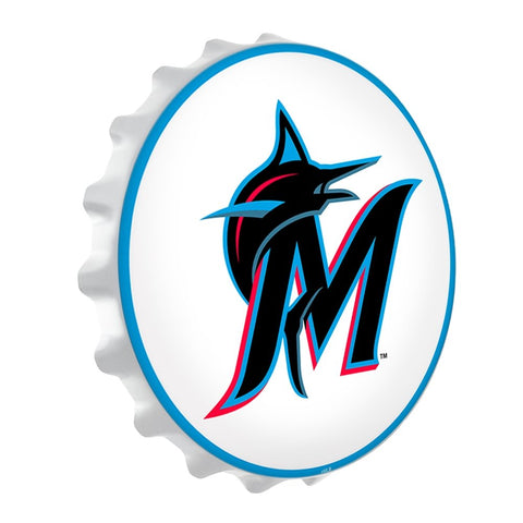 Miami Marlins: Logo - Bottle Cap Wall Light - The Fan-Brand