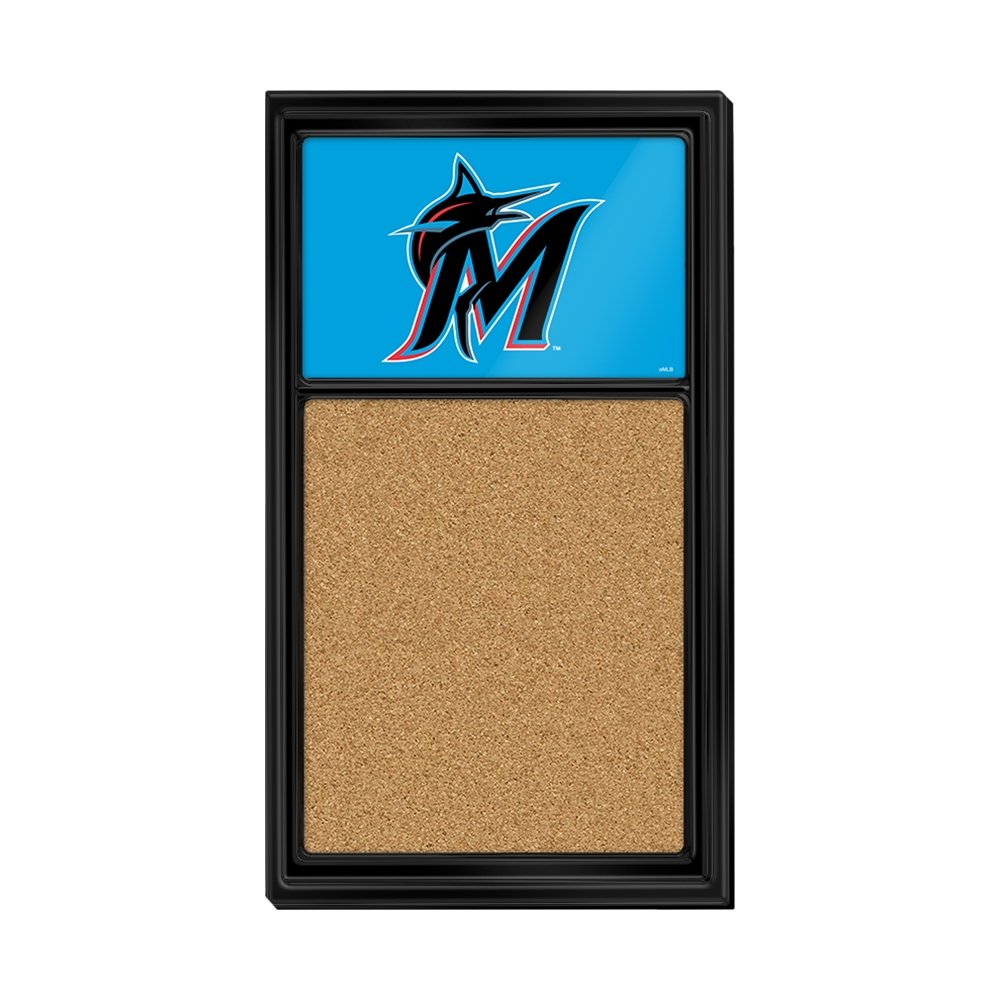 Miami Marlins: Logo - Cork Note Board - The Fan-Brand