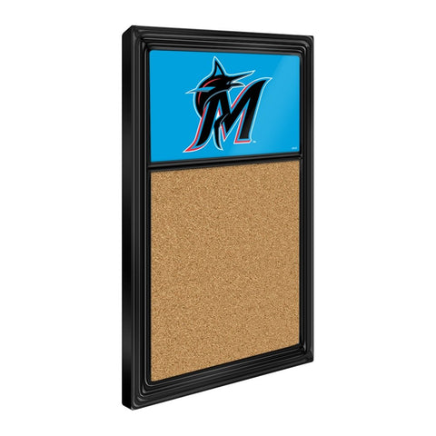 Miami Marlins: Logo - Cork Note Board - The Fan-Brand