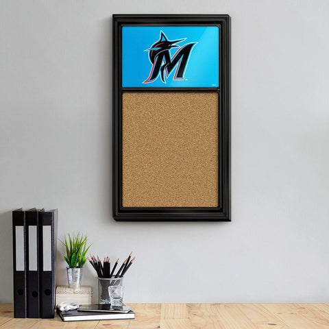 Miami Marlins: Logo - Cork Note Board - The Fan-Brand