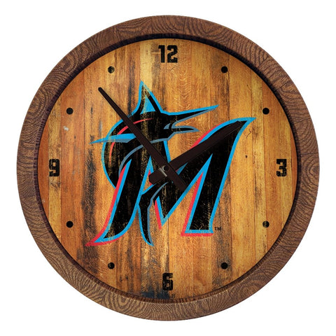 Miami Marlins: Logo - Weathered 