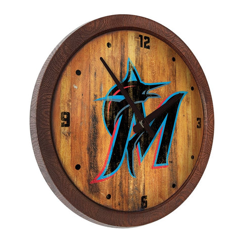 Miami Marlins: Logo - Weathered 