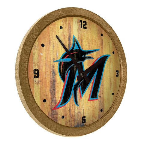 Miami Marlins: Logo - Weathered 