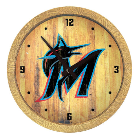 Miami Marlins: Logo - Weathered 