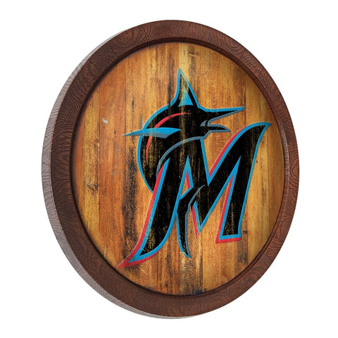 Miami Marlins: Logo - Weathered 