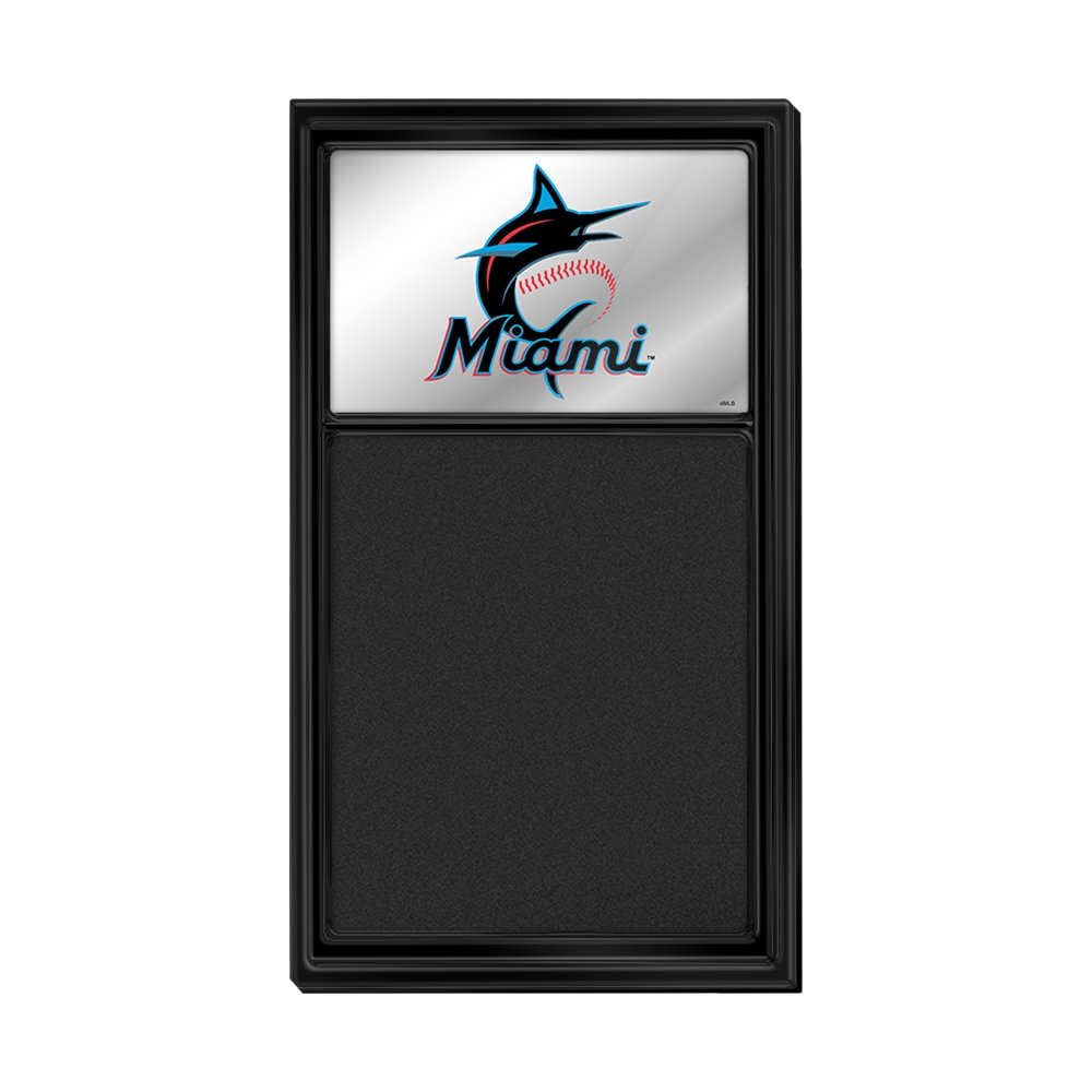 Miami Marlins: Mirrored Chalk Note Board - The Fan-Brand