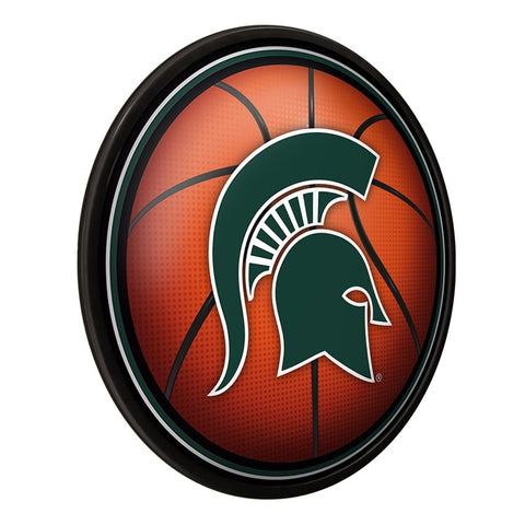 Michigan State Spartans: Basketball - Modern Disc Wall Sign - The Fan-Brand