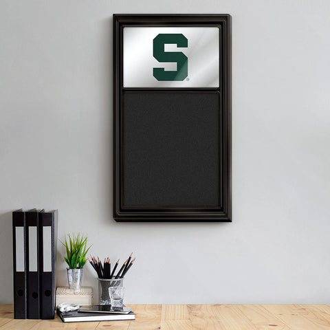 Michigan State Spartans: Mirrored Chalk Note Board - The Fan-Brand