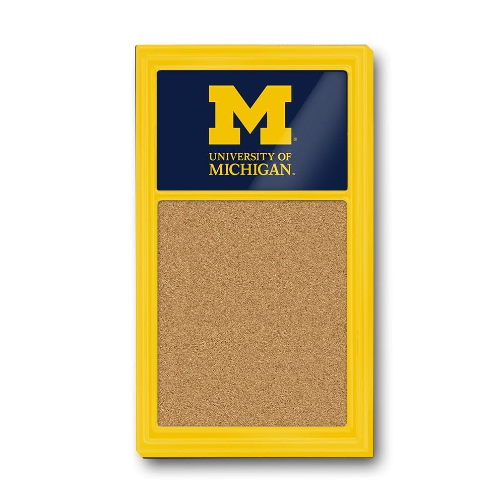 Michigan Wolverines: Cork Note Board - The Fan-Brand