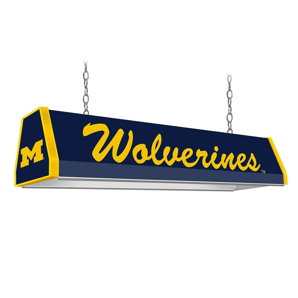 Michigan Wolverines: Wolverines - Standard Pool Table Light - The Fan-Brand