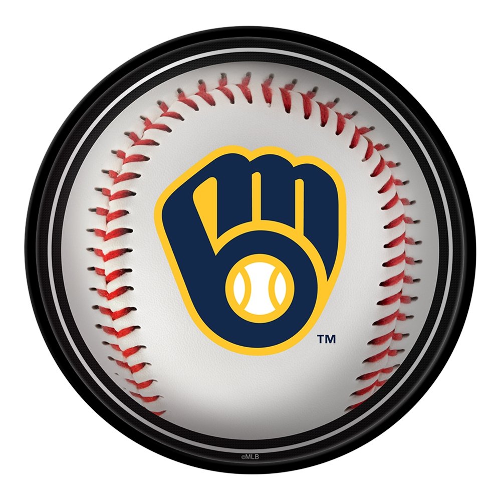 Milwaukee Brewers: Baseball - Modern Disc Wall Sign - The Fan-Brand