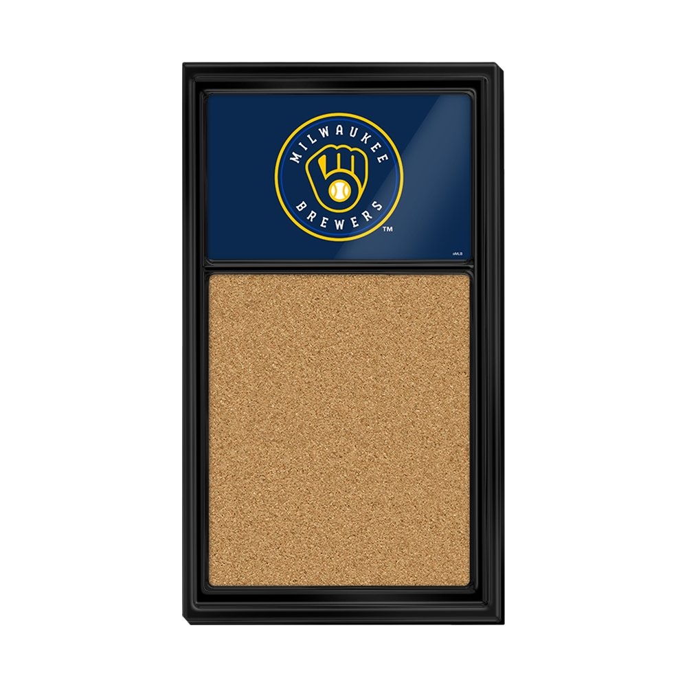 Milwaukee Brewers: Cork Note Board - The Fan-Brand