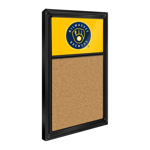 Milwaukee Brewers: Cork Note Board - The Fan-Brand