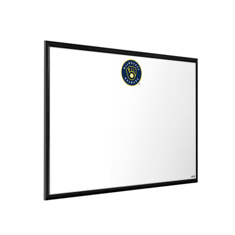 Milwaukee Brewers: Framed Dry Erase Wall Sign - The Fan-Brand