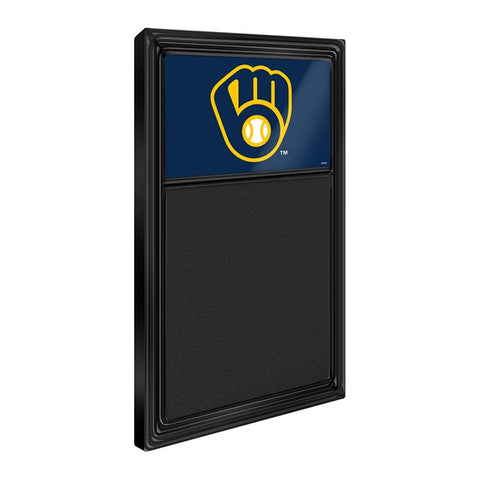 Milwaukee Brewers: Logo - Chalk Note Board - The Fan-Brand