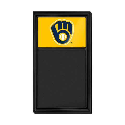 Milwaukee Brewers: Logo - Chalk Note Board - The Fan-Brand