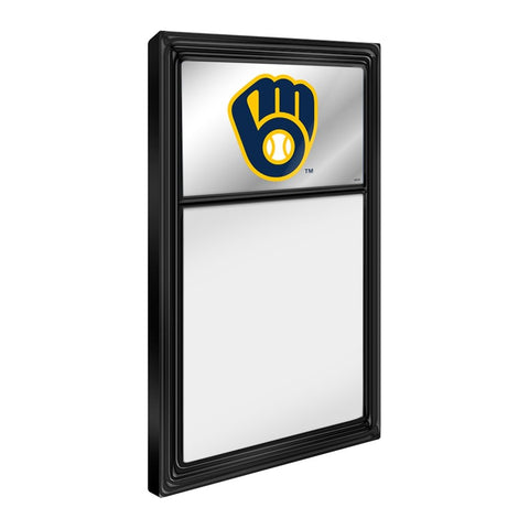 Milwaukee Brewers: Logo - Mirrored Dry Erase Note Board - The Fan-Brand