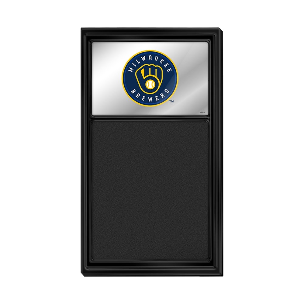 Milwaukee Brewers: Mirrored Chalk Note Board - The Fan-Brand