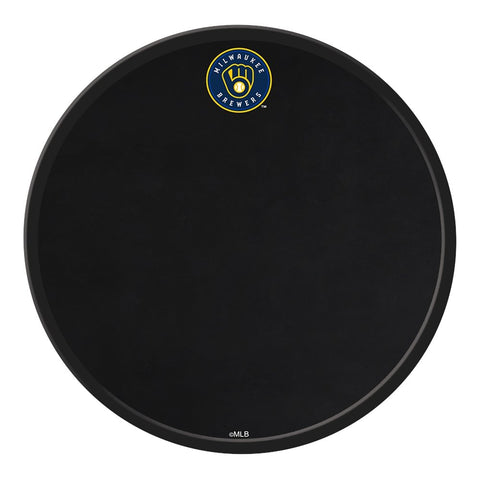 Milwaukee Brewers: Modern Disc Chalkboard - The Fan-Brand