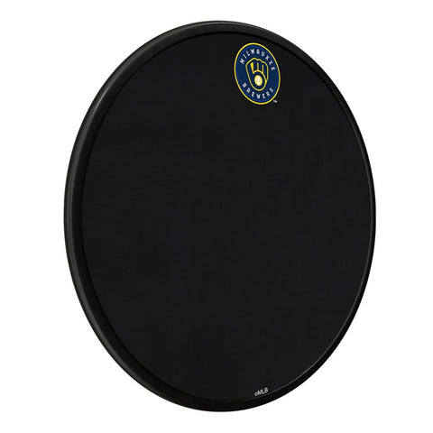 Milwaukee Brewers: Modern Disc Chalkboard - The Fan-Brand