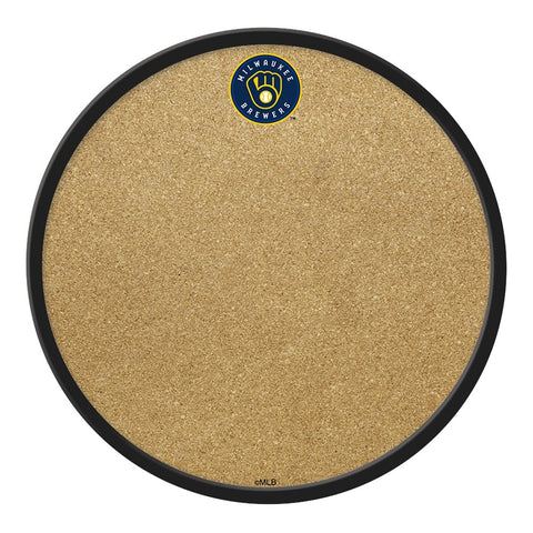 Milwaukee Brewers: Modern Disc Cork Board - The Fan-Brand