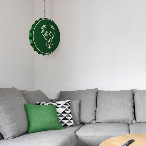 Milwaukee Bucks: Bottle Cap Dangler - The Fan-Brand