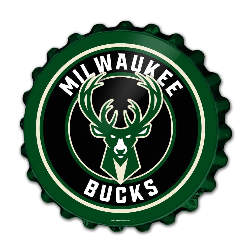 Logo Brands 30oz Icon Green Milwaukee Bucks Tumbler