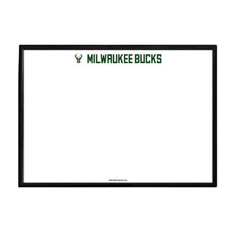 Milwaukee Bucks: Framed Dry Erase Wall Sign - The Fan-Brand