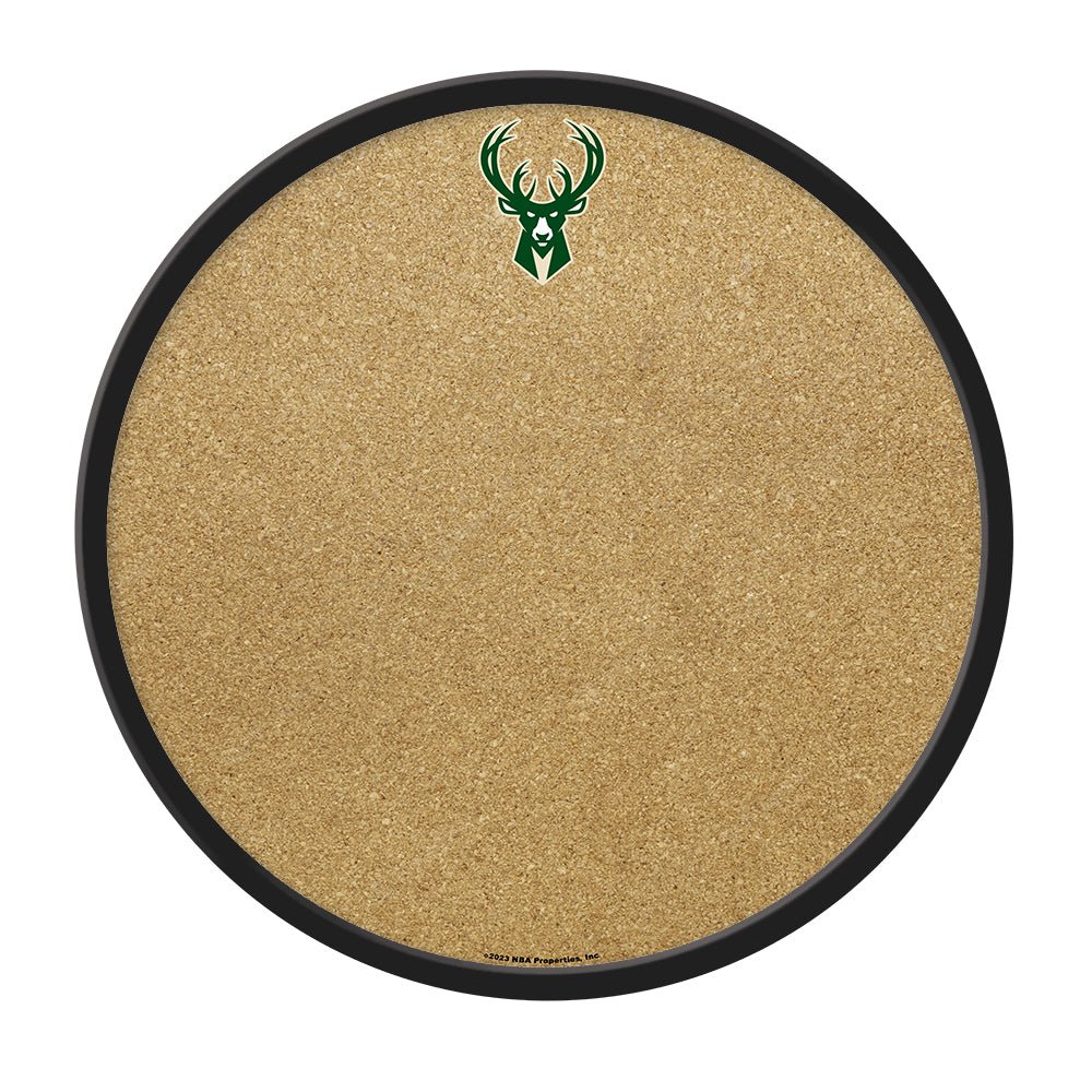 Milwaukee Bucks: Modern Disc Cork Board - The Fan-Brand
