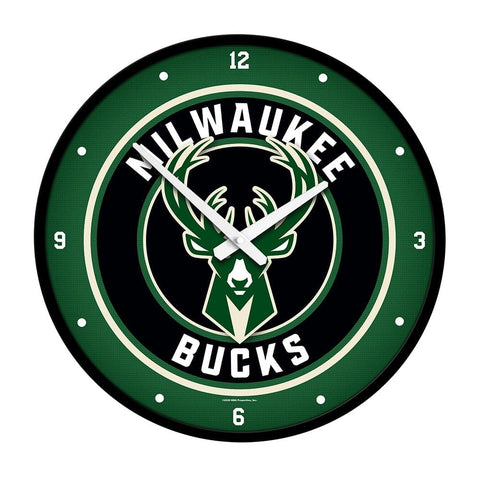 Milwaukee Bucks: Modern Disc Wall Clock - The Fan-Brand
