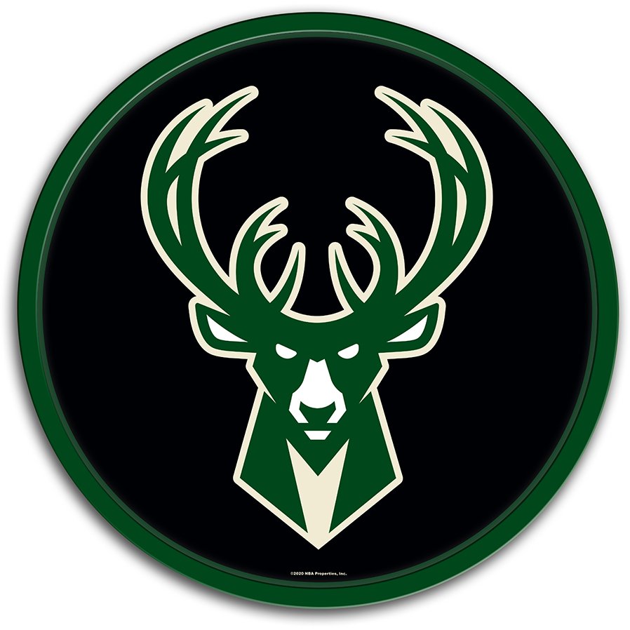 Milwaukee Bucks: Modern Disc Wall Sign - The Fan-Brand