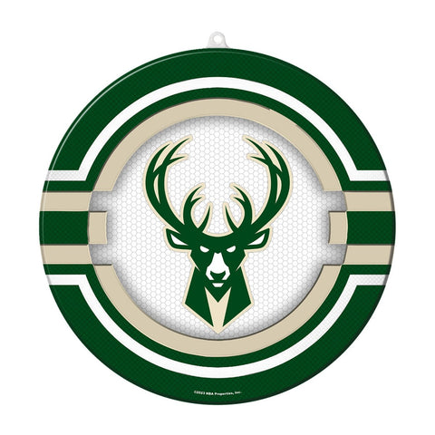 Milwaukee Bucks: Sun Catcher Ornament 4- Pack - The Fan-Brand