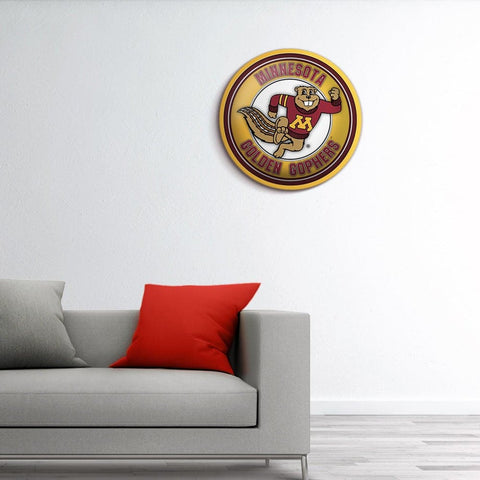 Minnesota Golden Gophers: Goldy - Modern Disc Wall Sign - The Fan-Brand