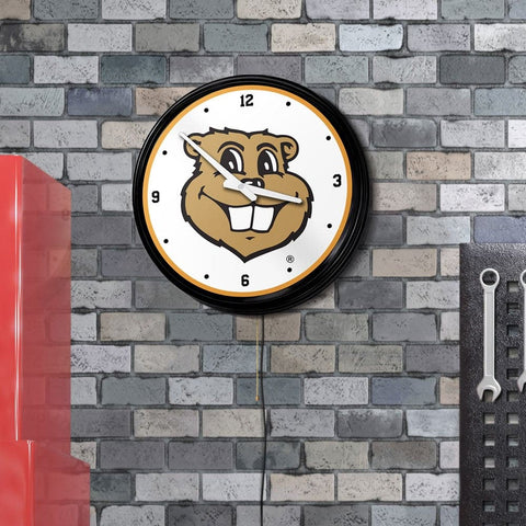 Minnesota Golden Gophers: Goldy - Retro Lighted Wall Clock - The Fan-Brand