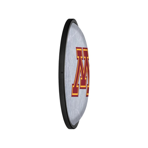 Minnesota Golden Gophers: Ice Rink - Oval Slimline Lighted Wall Signs - The Fan-Brand