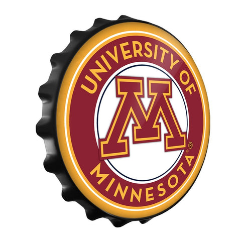 Minnesota Golden Gophers: Round Bottle Cap Wall Sign - The Fan-Brand