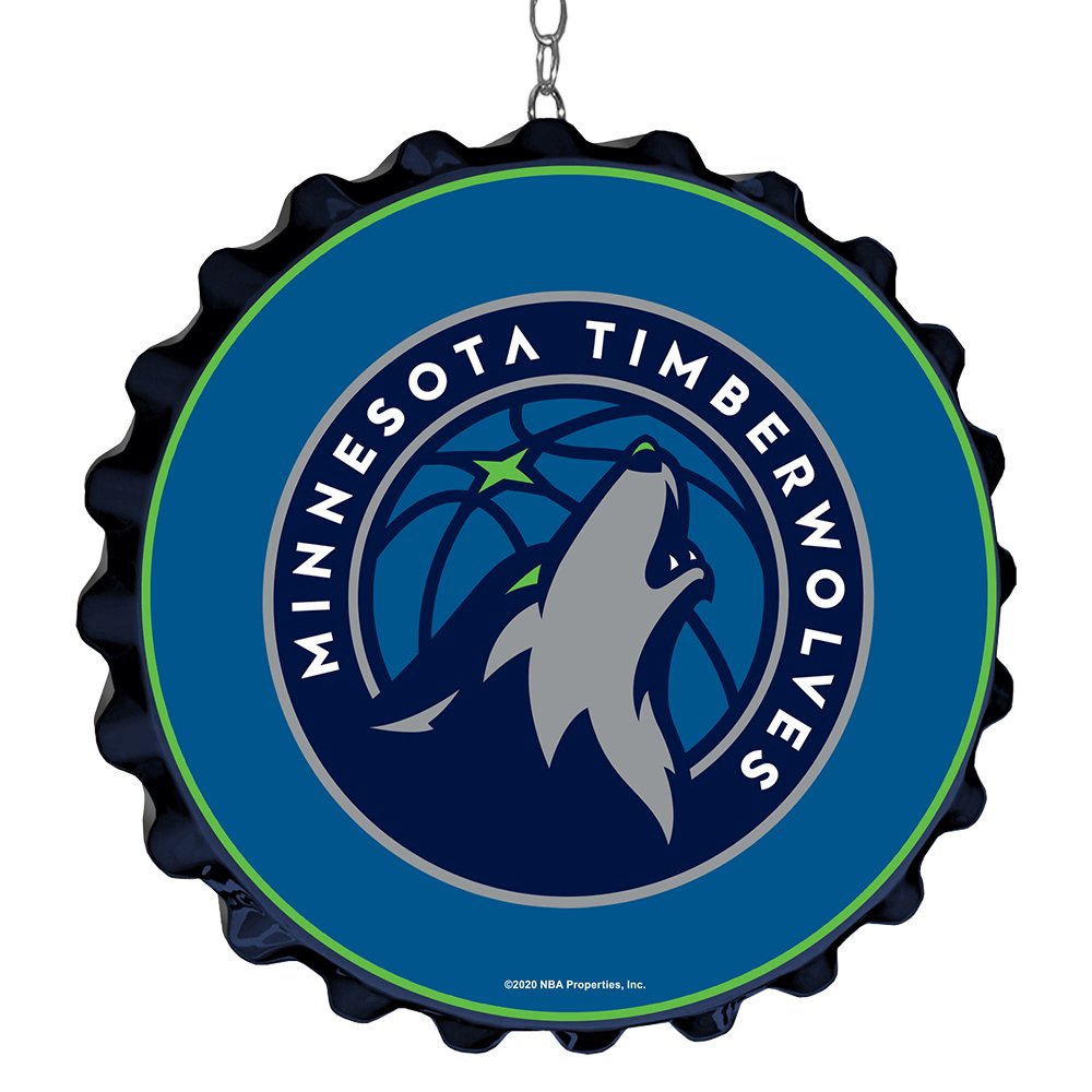 Minnesota Timberwolves: Bottle Cap Dangler - The Fan-Brand