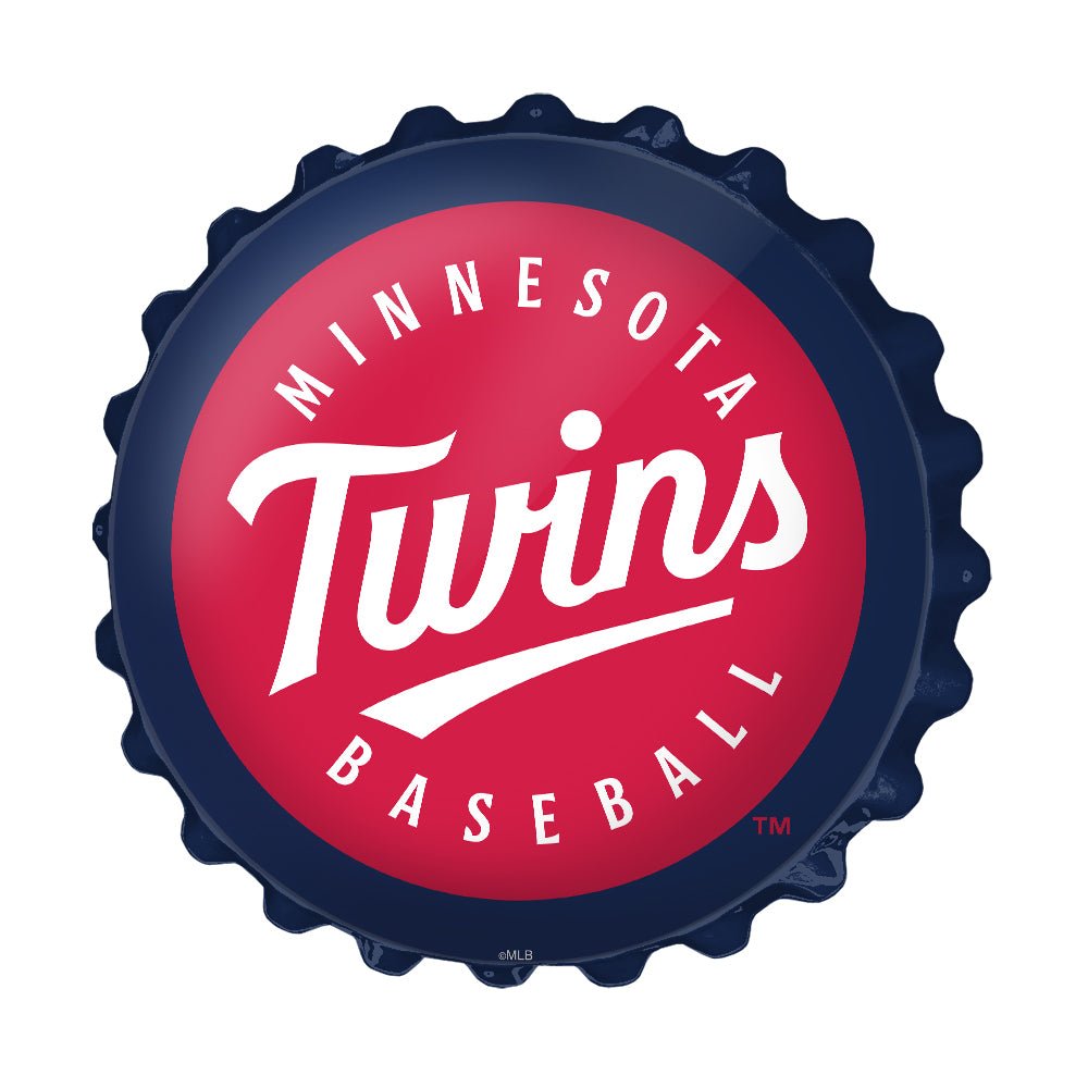 Minnesota Twins: Bottle Cap Wall Sign - The Fan-Brand