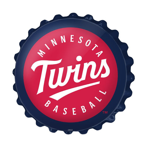 Minnesota Twins: Bottle Cap Wall Sign - The Fan-Brand