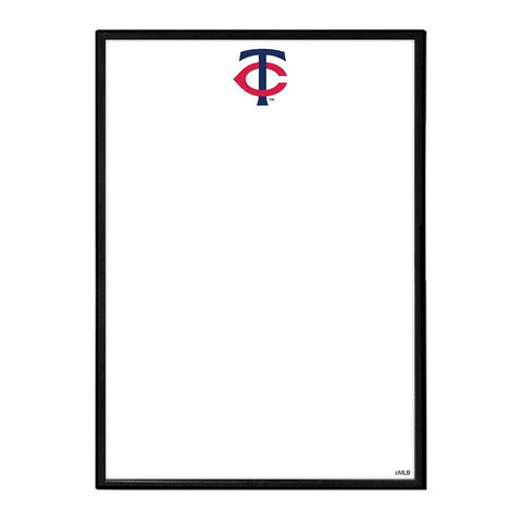 Minnesota Twins: Framed Dry Erase Wall Sign - The Fan-Brand