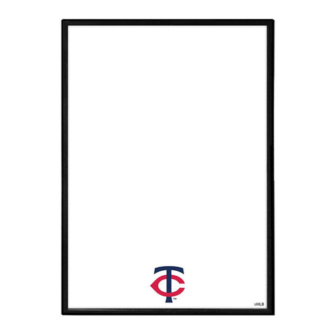 Minnesota Twins: Framed Dry Erase Wall Sign - The Fan-Brand