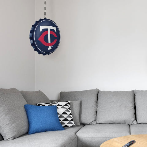 Minnesota Twins: Logo - Bottle Cap Dangler - The Fan-Brand