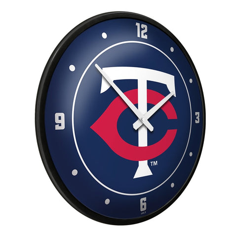 Minnesota Twins: Logo - Modern Disc Wall Clock - The Fan-Brand