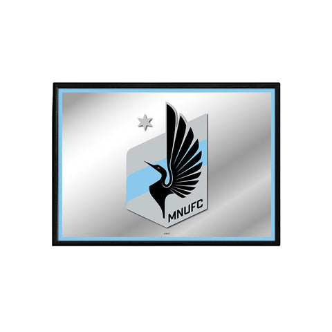 Minnesota United FC: Framed Mirrored Wall Sign - The Fan-Brand