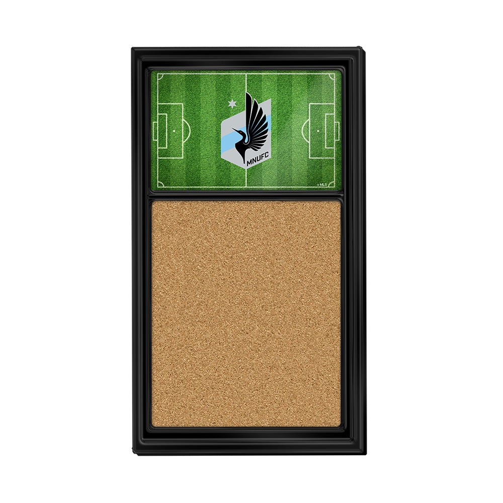 Minnesota United FC: Pitch - Cork Note Board - The Fan-Brand