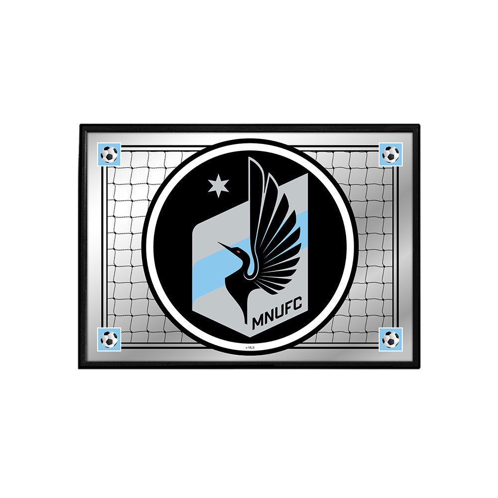 Minnesota United FC: Team Spirit - Framed Mirrored Wall Sign - The Fan-Brand