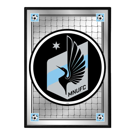 Minnesota United FC: Team Spirit - Framed Mirrored Wall Sign - The Fan-Brand